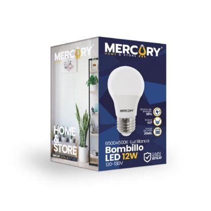 imagen de Bombillo led mercury luz blanca